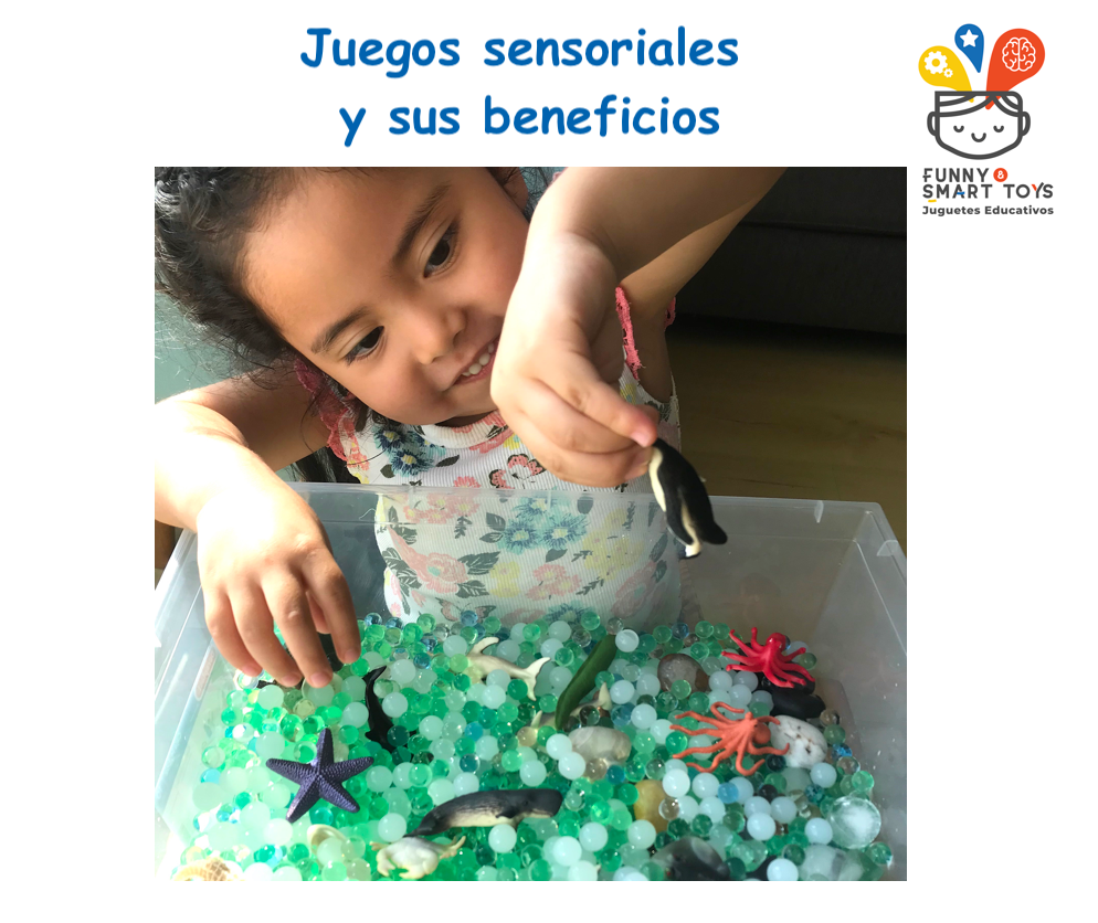 Juego Sensorial y sus beneficios en nuestros bebés y niños – Funny Smart  Toys