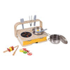 Juego de Cocina y Parrilla 2 en 1, 2-in-1 Tabletop Kitchen - Classic World