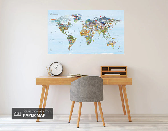 Mapa del Mundo, Pequeños Exploradores