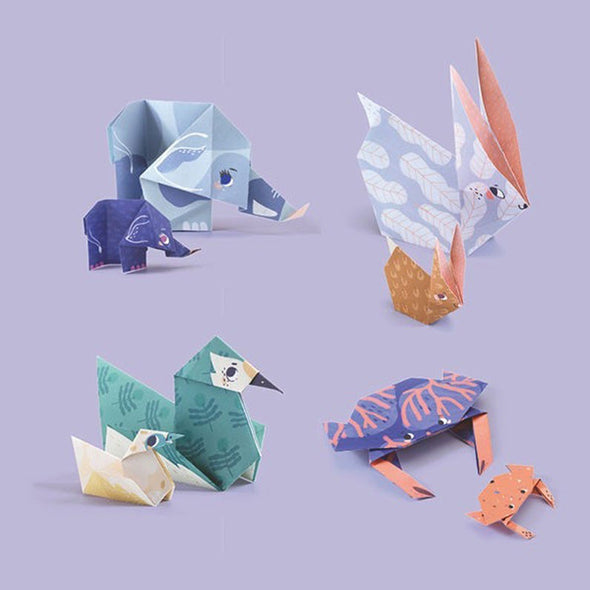 Papel de Origami Familia - DJECO