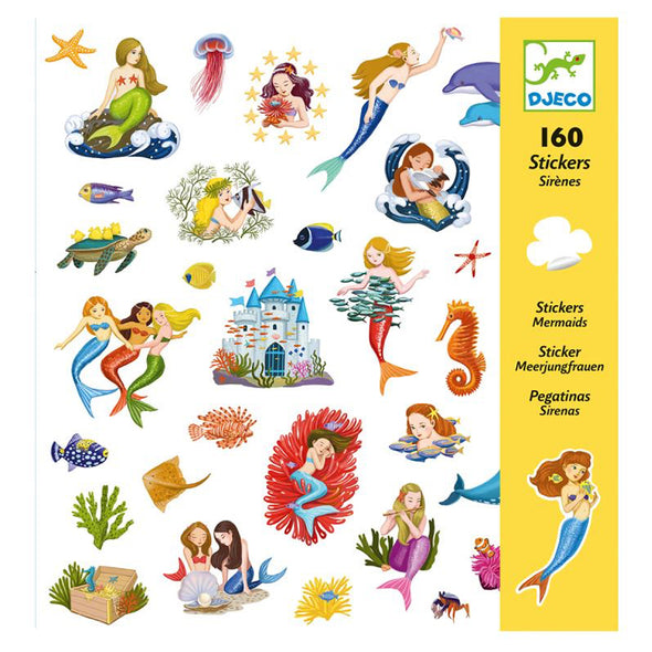 Stickers  "Sirenas" - DJECO