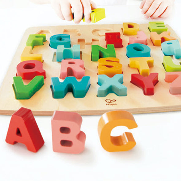 Rompecabezas del Alfabeto Robusto - Chunky Puzzle Hape